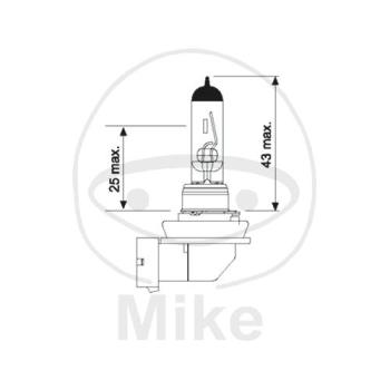 Glühlampe,H11 12V55W JMP, PGJ 19-2