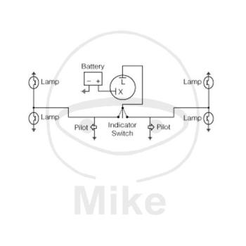 Mechanisches Blinkrelais / Blinkgeber 12V, 101 Octane