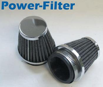 Power-Filter /Sportluftfilter, Anschlussmaß: 28 mm