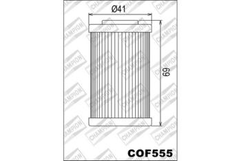 Ölfilter, Champion, COF555, für Husqvarna/KTM