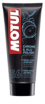 Motul Chrom-/Alupolitur: E6 Chrome & Alu Polish , Verpackung: 100 ml