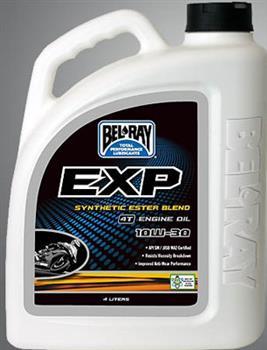 BelRay, 10W-30 EXP Synthetic Ester Blend 4T Engine Oil - 4 Ltr.
