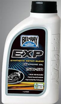 BelRay, 15W-50 EXP Synthetic Ester Blend 4T Engine Oil - 1 Ltr.