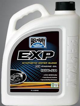 BelRay, 15W-50 EXP Synthetic Ester Blend 4T Engine Oil - 4 Ltr.