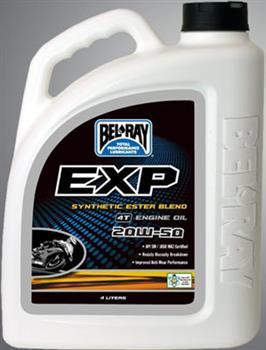 BelRay, 20W-50 EXP Synthetic Ester Blend 4T Engine Oil - 4 Ltr.