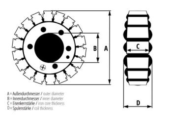 Stator ESG050