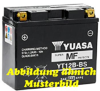 Motorradbatterie, Gelbatterie, versiegelt, Yuasa - Yumicron, YTR4A-BS