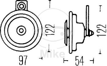 Tellerhorn 12V