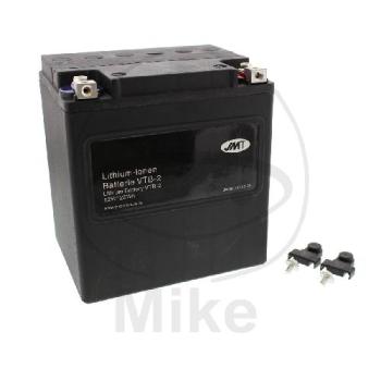 Motorradbatterie, JMT, Lithium-Ionen, VTB-2 V-Twin