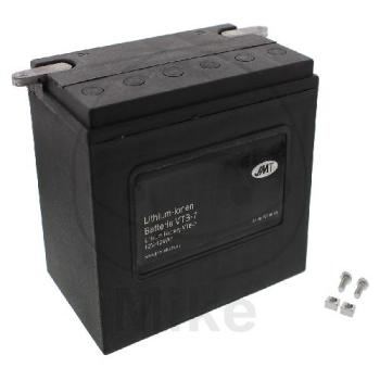 Motorradbatterie, JMT, Lithium-Ionen, VTB-7 V-Twin