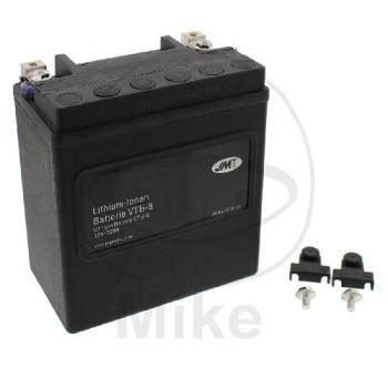 Motorradbatterie, JMT, Lithium-Ionen, VTB-8 V-Twin