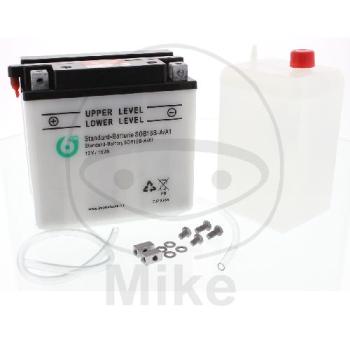 Motorradbatterie, 6ON, Std., YB16B-A/A1