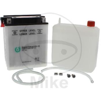 Motorradbatterie, 6ON, Std., YB14-A2