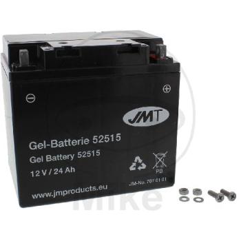 Motorradbatterie, JMT, Gelbatterie, 52515