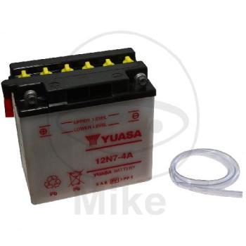 Motorradbatterie, Yuasa, Std., 12N7-4A