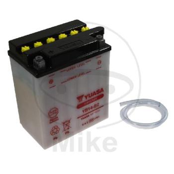 Motorradbatterie, Yuasa, Std., YB14-B2