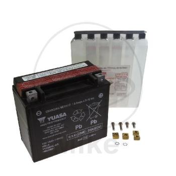 Motorradbatterie, Yuasa, wartungsfrei, YTX20HL-BS