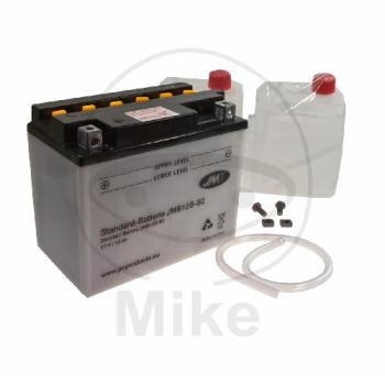 Motorradbatterie, JMT, Std., YB12B-B2