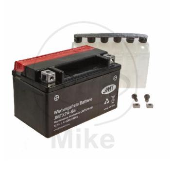 Motorradbatterie, JMT, wartungsfrei, YTX7A-BS