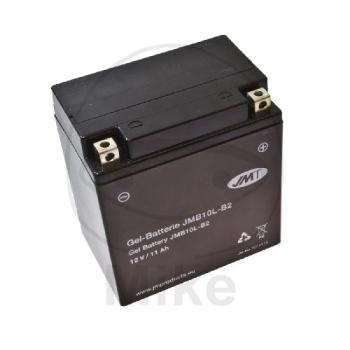 Motorradbatterie, JMT, Gelbatterie, YB10L-B2