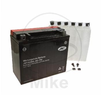 Motorradbatterie, JMT, wartungsfrei, YTX20HL-BS-PW