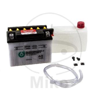 Motorradbatterie, 6ON, Std., YB4L-B