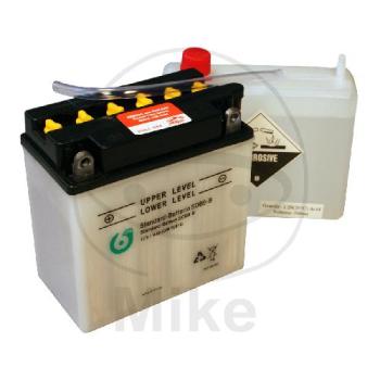 Motorradbatterie, 6ON, Std., YB9-B