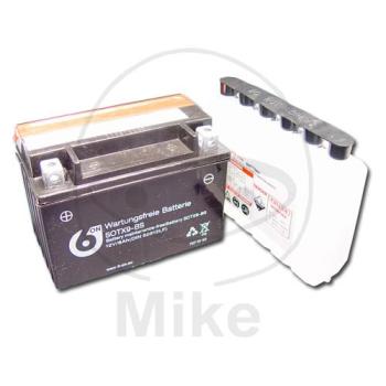 Motorradbatterie, 6ON, wartungsfrei, YTX9-BS