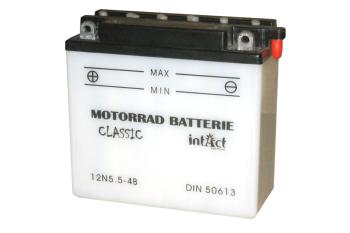 Bike Power Batterie 12N5.5-4B mit Saeurepack