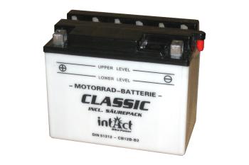 Bike Power Batterie CB12B-B2 mit Saeurepack