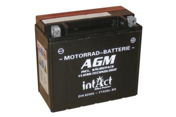 Bike Power Batterie CTX 20L-BS, wartungsfrei mit Säurepack