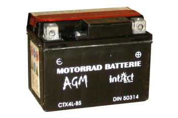 Bike Power Batterie CTX 4L-BS, wartungsfrei mit Säurepack