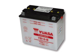 Batterie YB 16-B ohne Säurepack