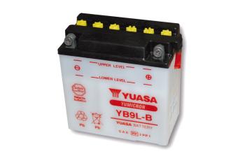 Batterie YB 9L-B ohne Säurepack