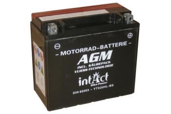 Bike Power Batterie YTX20HL-BS mit Saeurepack