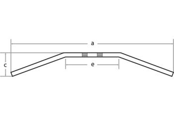 Drag Bar Large, 7/8 Zoll, 92cm