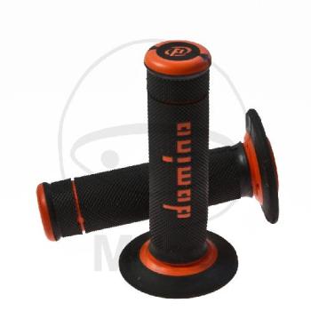 Griffgummi, schwarz/orange, Ø 22 mm, Länge: 118 mm, geschlossen