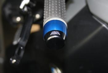 Lenkergewicht stashCap für Superbikelenker, blau