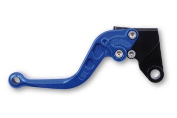 Clutch lever L16, short, blue/blue