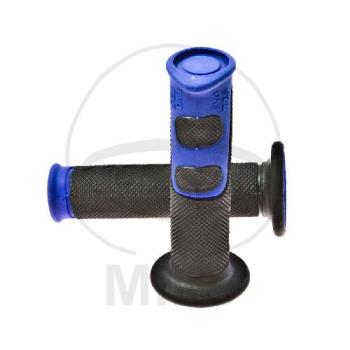 Griffgummi, schwarz/blau, Ø 22 mm, Länge: 122 mm, geschlossen