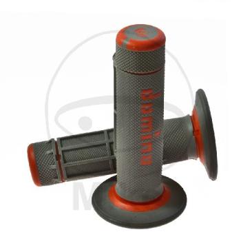 Griffgummi, grau/orange, Ø 22 mm, Länge: 118 mm, geschlossen