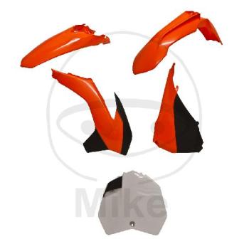 Polisport, kp. Kit, Verkleidungsteile, orange