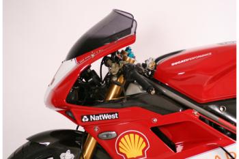 Spoilerscheibe, Ducati 748/916/996, rauchgrau