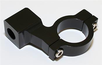 Clamp for mirror with right-hand thread for CNC