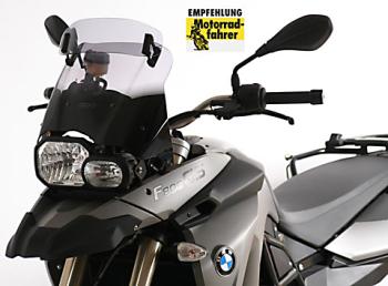 Vario Touringscheibe BMW F 650/800 GS, 08-, rauchgrau, mit ABE .