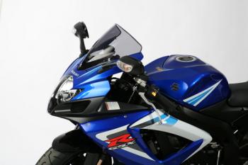 Racingscheibe, Suzuki GSX-R 600/750, 06-07, rauchgrau