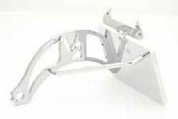 Bracket for license plate, side mount f. H-D Softail, 84-07