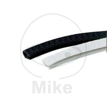 Flexibel Kantenschutz schwarz, 17  mm, für Profil 1-4  mm,