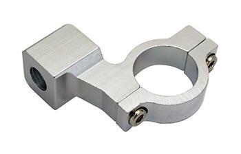 Clamp for mirror with right-hand thread for CNC