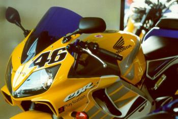 Racingscheibe, Honda CBR 600 F, ab 01, rauchgrau